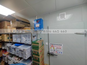 湖南株洲25立方小型雙溫冷庫(kù)安裝案例