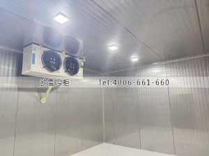 重慶200立方食品雙溫冷庫(kù)安裝案例